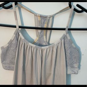 Lululemon Sports Bra with Attached Tank Top